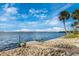 Wooden dock with scenic waterfront views at 929 Suncrest Ln, Englewood, FL 34223