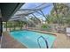 Refreshing screened pool perfect for summer enjoyment at 6106 45Th W St, Bradenton, FL 34210