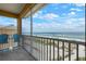 Enjoy direct ocean views from a private balcony at 1900 Gulf N Dr # 1, Bradenton Beach, FL 34217