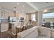 Modern kitchen with stainless steel appliances at 1900 Gulf N Dr # 1, Bradenton Beach, FL 34217
