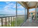 Enjoy breathtaking ocean views from this screened balcony at 1900 Gulf N Dr # 1, Bradenton Beach, FL 34217