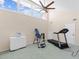 Home gym with treadmill and inversion table, great for home workouts at 3825 Mariners Walk # 622, Cortez, FL 34215