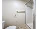Bathroom with shower stall and toilet at 2587 Countryside Blvd # 6111, Clearwater, FL 33761