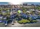 Aerial view showcasing the property's waterfront location at 6157 Midnight Pass Rd # A51, Sarasota, FL 34242