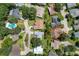 Aerial view of house and surrounding neighborhood at 6935 Arbor Oaks Cir, Bradenton, FL 34209