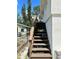 Exterior stairs leading to the second floor of the property at 303 48Th W St, Bradenton, FL 34209