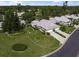 Aerial view showing home's location in the community at 3653 Bonaventure Ct, Sarasota, FL 34243
