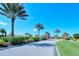 Gated entrance to Cobblestone on Palmer Ranch community at 8744 Bellussi Dr, Sarasota, FL 34238