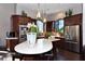 Modern kitchen in the community clubhouse at 8744 Bellussi Dr, Sarasota, FL 34238