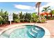 Unwind in the community spa at 8744 Bellussi Dr, Sarasota, FL 34238