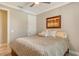 Bright bedroom with king-size bed and neutral decor at 8744 Bellussi Dr, Sarasota, FL 34238