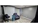Bedroom with hardwood floors and a large closet at 6401 36Th W Ave, Bradenton, FL 34209