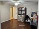 Bedroom with art supplies and built-in shelving at 6401 36Th W Ave, Bradenton, FL 34209