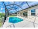 Enjoy this relaxing screened pool and patio with ample space for lounging at 12734 Rainwashed Loop, Parrish, FL 34219