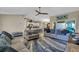 Bright and airy living room with open concept floor plan at 4457 Maywood Ln, North Port, FL 34286