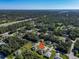 Aerial view showing property location within a residential area at 4457 Maywood Ln, North Port, FL 34286