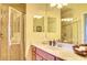 Elegant bathroom with shower and double vanity at 7005 River Hammock Dr # 404, Bradenton, FL 34212