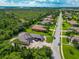Aerial view of a neighborhood with houses in different stages of construction at 111 172Nd E St, Bradenton, FL 34212