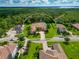 Bird's-eye view of a house in a residential area at 111 172Nd E St, Bradenton, FL 34212