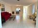 Spacious living room featuring tile flooring and lots of room at 6812 11Th W Ave # 6812, Bradenton, FL 34209