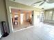 Open floor plan with view to kitchen, living room, and sun room at 6812 11Th W Ave # 6812, Bradenton, FL 34209