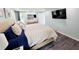 Main bedroom with a king bed and plenty of closet space at 2244 Palm Ter, Sarasota, FL 34231