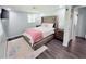 Comfortable bedroom with king-size bed and plenty of natural light at 2244 Palm Ter, Sarasota, FL 34231