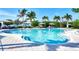 Inviting resort-style pool with ample lounge space at 383 Aruba Cir # 101, Bradenton, FL 34209