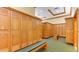 Clean and spacious locker room with individual lockers and bench seating at 7049 Whitemarsh Cir, Lakewood Ranch, FL 34202