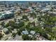 Aerial view highlighting the property's central location near downtown at 1663 4Th St, Sarasota, FL 34236
