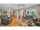Open concept living and dining area at 1663 4Th St, Sarasota, FL 34236