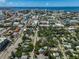 Property location shown in aerial view near the downtown area at 1663 4Th St, Sarasota, FL 34236
