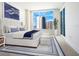 Spacious bedroom with large windows and city views at 111 S Pineapple Ave # 1009, Sarasota, FL 34236