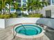 Relax in this outdoor hot tub, perfect for unwinding after a long day at 111 S Pineapple Ave # 1009, Sarasota, FL 34236