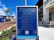 Community board displaying upcoming events and activities, set against a vibrant backdrop at 225 Brighton Ct, Englewood, FL 34223