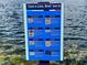 Informational sign detailing local fish species with attractive illustrations and key data at 225 Brighton Ct, Englewood, FL 34223
