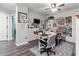 Organized craft room with ample storage and work space at 12423 23Rd E St, Parrish, FL 34219