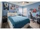 Bedroom with a workspace and Star Wars decor at 12423 23Rd E St, Parrish, FL 34219