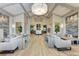 Elegant lobby with comfortable seating areas at 18114 Gawthrop Dr # 403, Bradenton, FL 34211