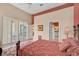 Main bedroom with private access to the bathroom at 7157 Del Lago Dr, Sarasota, FL 34238