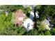 Aerial view showing property with a car parked in the driveway at 1820 7Th E Ave, Bradenton, FL 34208