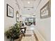 Spacious entryway with a view into the living room at 5056 Lakehurst Ct, Palmetto, FL 34221