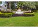 Waterford community entrance sign with landscaping at 5056 Lakehurst Ct, Palmetto, FL 34221
