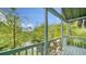 Relaxing deck overlooking a tranquil waterway at 12917 N Branch Rd, Sarasota, FL 34240