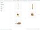 Close-up of gold shower fixtures including the slide bar, handshower and more at 18848 Dayspring Pl, Venice, FL 34293
