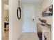 Condo entry with console table and mirror at 391 Aruba Cir # 302, Bradenton, FL 34209