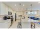 Kitchen with granite countertops and custom cabinetry at 391 Aruba Cir # 302, Bradenton, FL 34209