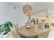 Casual dining area with kitchen views, light and airy at 391 Aruba Cir # 302, Bradenton, FL 34209