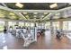 State-of-the-art fitness center with various exercise equipment at 391 Aruba Cir # 302, Bradenton, FL 34209