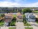 Three-story homes with lake view and community at 7022 Chatum Light Run, Bradenton, FL 34212